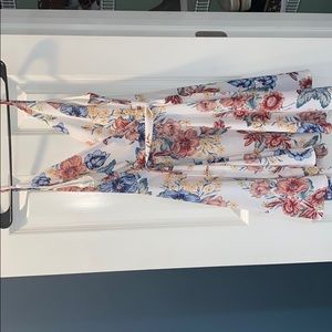 floral short dress